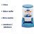 Bebedouro Automático Prático Cães e Gatos Alvorada 3L Azul - Imagem 2