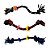 Brinquedo Mordedor para Cães com Corda Dental Black MC23 - Imagem 2