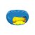 Cama Donut Cat Home Redonda Túnel para Gatos Azul Interativo - Imagem 1