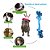 Brinquedo Mordedor Cães Dental Bone Mini Diversão e Cuidado - Imagem 2