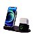 Carregador por Indução Estação de carregamento sem fio, 2023 atualizado 3 em 1 suporte carregador sem fio com indicador de respiração compatível com iPhone 13/12/11 Pro/XS, AirPods 3/2/1/pro, iWatch Series 7/6/5/4/3 e telefones Samsung - Imagem 7