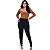 Calça legging montaria - PRETA - Imagem 3
