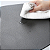 Jogo Americano Oval 4 Peças em Couro Sintético 36.8x45cm Conjunto Moderno Sousplat Luxuoso de Mesa Placemat + Porta Copos 11x13cm - Imagem 2