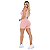 Conjunto feminino para academia top + short cintura alta suplex - MALU ROSA - Imagem 4