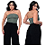 Blusa Tomara que Caia Aveludada - OLIVIA VERDE - Imagem 6