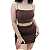 Conjunto feminino top faixa com alças finas + saia colada - JADE CAFÉ - Imagem 3