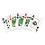 Baralho de Poker Texas Hold'em de Plástico Naipe Grande - Imagem 2