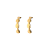 Brinco Ear Hook 4 Gotas Banhado a Ouro 18K - Imagem 5