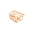 Anel Folhas Banhado a Ouro 18K - Imagem 1
