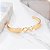 Bracelete do Infinito Banhado a Ouro - Imagem 2