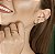 Brinco Ear Hook Prego Banhado a Ouro 18k - Imagem 1