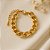 Pulseira Corrente Banhada a Ouro 18K - Imagem 1