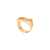 Anel Ondas Banhado a Ouro 18K - Imagem 1
