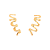 Brinco Ear Cuff Espiral Ouro 18K - Imagem 2