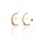 Brinco Ear Hook Liso Banhado a Ouro 18K - Imagem 4