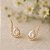 Brinco Elegance Gota Zircônia Ouro 18K - Imagem 1