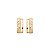 Brinco Ear Hook Elegance Duplo Ouro 18K - Imagem 4
