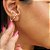Brinco Minimalista "V" Ouro 18K - Imagem 2