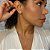 Conjunto Ponto Luz Redondo Banhado a Ouro - Imagem 2