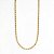 Colar corrente cordão baiano Ouro 18K 80cm - Imagem 1