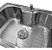 Cuba De Cozinha Inox Quadrada 50x40 De Embutir Para Pia Mesa E Bancada Sowshop SOW73 Aço Escovado - Imagem 9