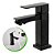 Torneira De Pia Banheiro 1/4 Volta Lavabo Luxo Metal Preta Black Sowshop - Imagem 3