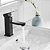 Torneira De Pia Banheiro 1/4 Volta Lavabo Luxo Metal Preta Black Sowshop - Imagem 7