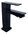 Torneira De Pia Banheiro 1/4 Volta Lavabo Luxo Metal Preta Black Sowshop - Imagem 4