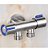 Torneira Registro T Duas Saídas De Água Inox Válvula Duplo Sowshop - Imagem 1