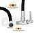 Torneira Flexível Preta Cozinha bancada de mesa com jato continuo Gourmet Sowshop SOW539P - Imagem 3