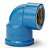Joelho Azul 90° Soldável Com Bucha De Latão 25x3/4 Krona - Imagem 1