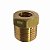 Bucha De Redução Em Latão 1/2m bsp X 1/4f npt Hidráulica Gás Sowshop - Imagem 1