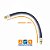 Mangueira Chicote Pig Tail para Botijão P13 0,5 Metros Hidráulica Gás Sowshop - Imagem 2