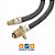 Mangueira Chicote Pig Tail para Botijão ULTRA 0,5 Metros Hidráulica Gás Sowshop - Imagem 3