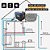 Bomba Inversor de Frequencia Pressurizador Sowshop 380W 1/2CV 127v - Imagem 3