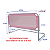Mini Grade de cama Simples Rosa Ninos - Imagem 3