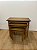 Conjunto de mesa ninho de madeira retangular - Imagem 2