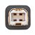 Cabo USB High Speed Para Áudio Tipo AB USB DAC  Supra Cables 1mt - Imagem 3