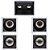 Kit 5.0 Caixas de Embutir Loud - 1x LHT-80 + 2x SL6-100 + 2x SQ6-100 - Imagem 1