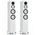 Monitor Audio Silver 8 - Par de caixas acústicas Torre 3-vias para Home Theater Branco Laqueado - Imagem 1