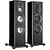 Monitor Audio Platinum PL300 II - Par de caixas acústicas Torre 3-vias 300w 4ohms Preto Laqueado - Imagem 1