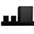 Soundbar Wave One Atlantic Ocean 5.1 Bluetooth HDMI Arc USB AUX 300W - Imagem 6