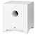 AAT Compact Cube 8" Pol. G2 Subwoofer Ativo Classe D Downfiring 200W RMS 4 Ohms Bivolt Branco - Imagem 2