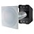 AAT CS1R-CI Subwoofer Passivo de Embutir 8" Pol. 300W RMS 8 Ohms Tela Magnética Redonda Preta - Imagem 2