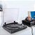 Toca-discos Analógico Denon DP-29F Acionado por Correia Cápsula MM Equalizador Phono Integrado 33 1/3 e 45 RPM Preto 110v - Imagem 7