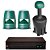 Kit 2.1 Som Ambiente de Jardim Outdoor Areá Externa JBL Professional 2x Control 85M + 1x Subwoofer GSB8 GN + Amplificador CSA2300Z - Imagem 1