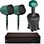 Kit 2.1 Som Ambiente de Jardim Outdoor Areá Externa JBL Professional 1x Par de Caixas GSF6 GN + 1x Subwoofer GSB8 GN + Amplificador CSA2300Z - Imagem 1