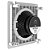 JBL 6CO3Q+ Par de Alto-Falantes de Embutir Quadrado Coaxial 6,5" Pol. Bordas Reduzidas 140W 8 Ohms Branco - Imagem 5