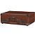 Vitrola Raveo Sonetto Vintage Brown Toca Discos Bluetooth USB que reproduz e grava Bivolt - Imagem 4