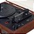 Vitrola Raveo Sonetto Vintage Brown Toca Discos Bluetooth USB que reproduz e grava Bivolt - Imagem 5